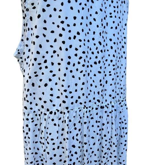 beachlunchlounge Polka Dot Sleeveless Dress Size XL - Picture 2 of 6